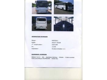 PONTICELLI LR210 P SCOLER - Avtobus