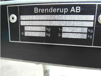 Brenderup Premiun 303500-SRX Bootsanhänger 3500 KG,Boot 9m  - Drugi stroj: slika 3