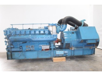 MTU 16 V 396 engine  - Generator