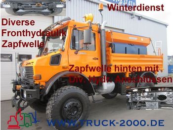 UNIMOG U 2150 Winterdienst Div Zapfwellen + Hydraulik - Vozilo za pometanje