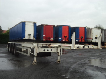 TURBOS HOET Container chassis - Kontejnerska polprikolica/ Polprikolica z zamenljivim tovoriščem