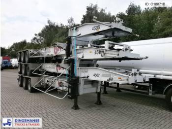 Titan Tank container trailer 20 ft. (3 units € 8000) - Kontejnerska polprikolica/ Polprikolica z zamenljivim tovoriščem