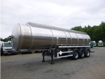 Polprikolica cisterna za transport goriva Magyar Fuel tank inox 35.3 m3 / 3 comp + pump / ADR 04/2020: slika 1