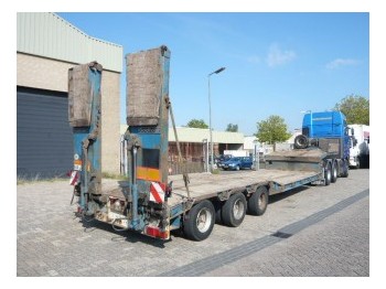 Goldhofer 3 axel low loader trailer - Nizko noseča polprikolica
