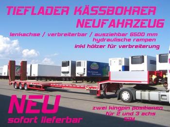 Kässbohrer LB3E / verbreiterbar /lenkachse / 6,5 m AZB - Nizko noseča polprikolica