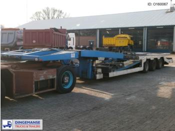 Louault 3-axle truck/machinery transporter trailer - Nizko noseča polprikolica