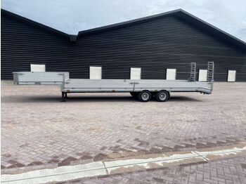 Veldhuizen Be oplegger 10 ton semi dieplader  - Nizko noseča polprikolica