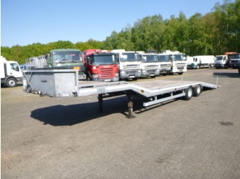 Veldhuizen Semi-lowbed trailer (light commercial) 10 m + winch + ramp - Nizko noseča polprikolica