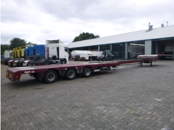 Nizko noseča polprikolica Nooteboom 3-axle semi-lowbed trailer extendable 14.5 m + ramps: slika 4