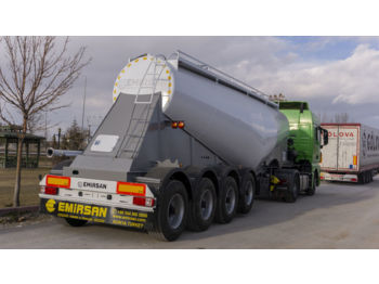 EMIRSAN 4 Axle Cement Tanker Trailer - Polprikolica cisterna