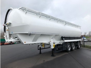 HEITLING 51 m3, 7 compartments animal food silo trailer - Polprikolica cisterna