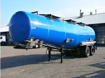 Maisonneuve Chemical tank Inox 31m3 / 3 comp. - Polprikolica cisterna