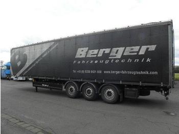  Berger, Sattelauflieger SAPL 24LTP, Leicht - Polprikolica s ponjavo