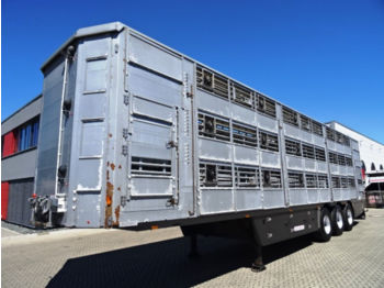 Pezzaioli SBA63 U/ 3 Stock !!! / LIFTACHSE/Hubdach  - Polprikolica za prevoz živine