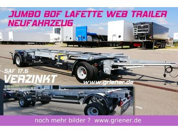 Web-Trailer JUMBO / MAXI BDF 7,15/7,45 LAFETTE 960 mm höhe  - Kontejnerska prikolica/ Prikolica z zamenljivim tovoriščem