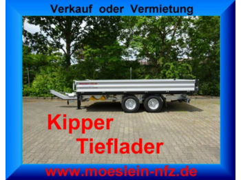 Nov Kiper prikolica Möslein TTD11 Silber Tandem Kipper Tieflader -- Neufahrz: slika 1