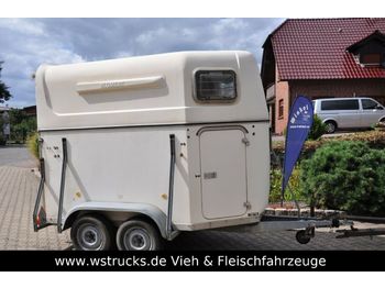 Blomert 1 Pferd mit Frontausstieg  - Prikolica za prevoz živine