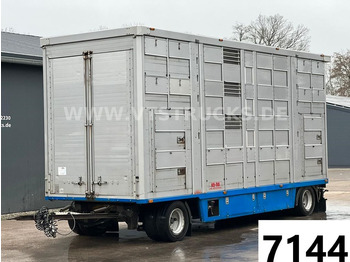 Ka-Ba 4.Stock Anhänger Aggregat, Tränke, Hubdach  - Prikolica za prevoz živine