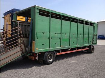 Menke Einstock 8,20m kleine Räder  - Prikolica za prevoz živine
