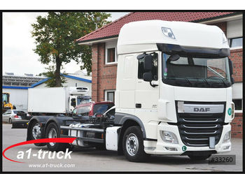 Kontejnerski tovornjak/ Tovornjak z zamenljivim tovoriščem DAF XF 460 FAR, ACC, 2x AHK,  Intarder,  7.45/7.82,: slika 1