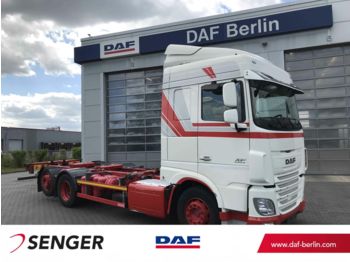 Kontejnerski tovornjak/ Tovornjak z zamenljivim tovoriščem DAF XF 460 FAR Space Cab, Langendorf BDF Wechselsyst: slika 1