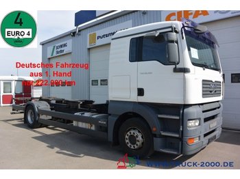 Kontejnerski tovornjak/ Tovornjak z zamenljivim tovoriščem MAN TGA 18.350  BDF 1.Hand 5 Sitzer Klima Schalter: slika 1
