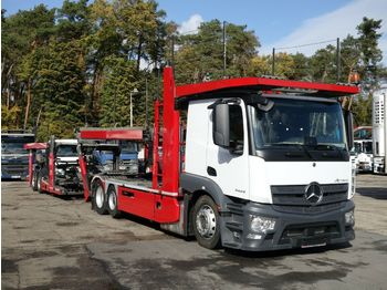 Tovornjak avtotransporter Mercedes-Benz Actros 2443 6x2 Metago/Metago: slika 1