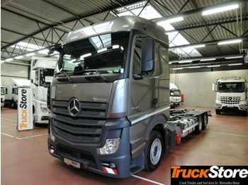 Kontejnerski tovornjak/ Tovornjak z zamenljivim tovoriščem Mercedes-Benz Actros 2542 L nR BDF Volumen Abstandsregelung: slika 1