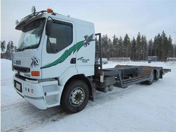 Sisu E11M K-AA 6x2 Metsäkoneen kuljetusauto - Tovornjak avtotransporter